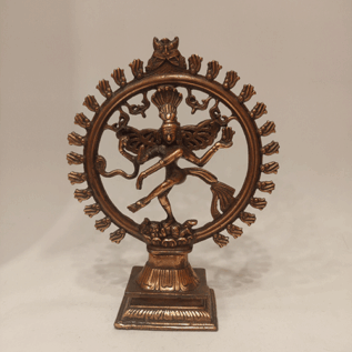 Metal Copper Finish Nadaraj