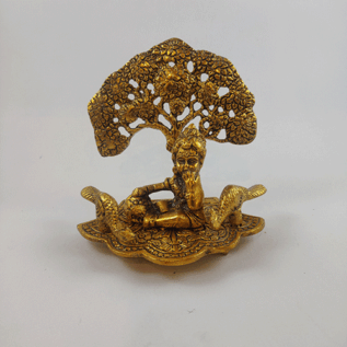 Gold Plated Krishna Tree