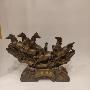 Eight Lucky Horses