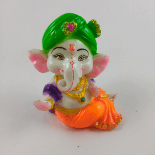 Resine Baby Ganesh