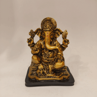 Resine Ganesh Antique Colour