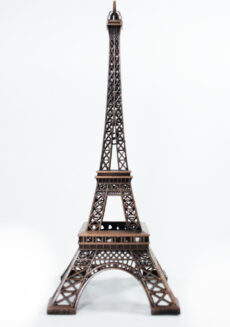 Metallic Eiffel Tower Miniature
