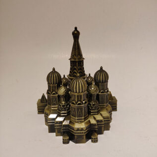 Metallic Red Square Miniature