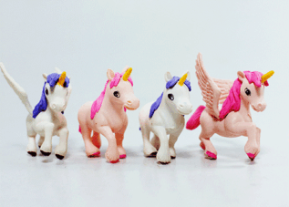 Mini Unicorns (set of 4)