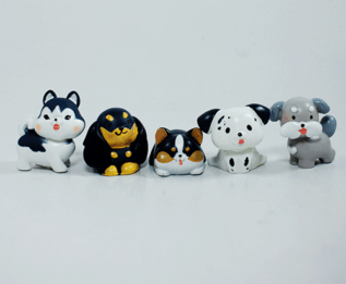 Mini Puppies (set of 5)