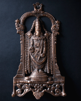 Metal Visnu Wall Hanging