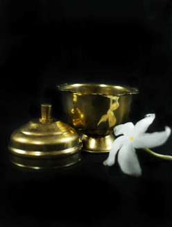 Brass Kumkum Simil
