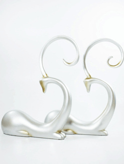 Decorative Resin Deer 2p