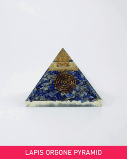 Lapis Orgone Pyramid