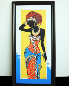 African Digital Wall Painting