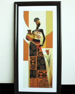African Digital Wall Painting